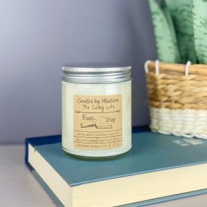 Book Shop Soy Candle - The Cozy Line (8 oz.)