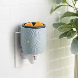 Blue Flip Dish Wax Warmer